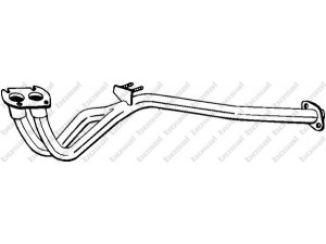 BOSAL 802-637 išleidimo kolektorius 
 Išmetimo sistema -> Išmetimo vamzdžiai
58 54 248, 8 58 076, 8 58 091, 90501749