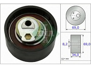 INA 531 0505 10 įtempiklio skriemulys, paskirstymo diržas 
 Techninės priežiūros dalys -> Papildomas remontas
504010846, 504183759