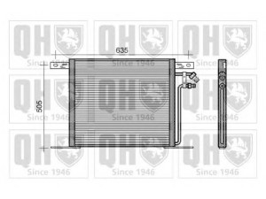 QUINTON HAZELL QCN145 kondensatorius, oro kondicionierius 
 Oro kondicionavimas -> Kondensatorius
638 835 0170, A63 883 5017 0