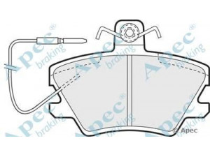 APEC braking PAD527 stabdžių trinkelių rinkinys, diskinis stabdys 
 Techninės priežiūros dalys -> Papildomas remontas
7701202241, 7701205411