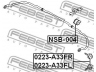 FEBEST NSB-004 skersinio stabilizatoriaus įvorių komplektas 
 Ašies montavimas/vairavimo mechanizmas/ratai -> Stabilizatorius/fiksatoriai -> Sklendės
54613-2Y002