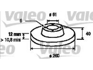 VALEO 186258 stabdžių diskas 
 Stabdžių sistema -> Diskinis stabdys -> Stabdžių diskas
3410294.7, 34102947, 3459661.9