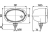 HELLA 1AB 996 157-151 priekinis žibintas