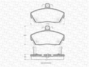 MAGNETI MARELLI 363702160860 stabdžių trinkelių rinkinys, diskinis stabdys
GBP90314AF, GBP90326AF, GBP90328AF