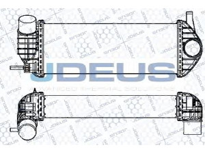JDEUS 823M19 tarpinis suslėgto oro aušintuvas, kompresorius 
 Variklis -> Oro tiekimas -> Įkrovos agregatas (turbo/superįkrova) -> Tarpinis suslėgto oro aušintuvas
8200382109