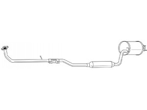 AKS DASIS SG21605 galinis duslintuvas