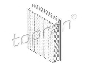 TOPRAN 700 665 oro filtras 
 Techninės priežiūros dalys -> Techninės priežiūros intervalai
8200 602 361