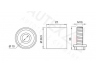 AUTEX 651650 kreipiantysis skriemulys, paskirstymo diržas
06B109244, 06B109244, 06B109244