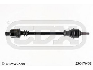 CDX 230470/38 kardaninis velenas 
 Ratų pavara -> Kardaninis velenas
