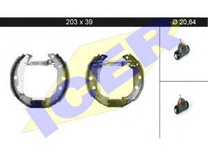 ICER 79KT0049 C stabdžių trinkelių komplektas 
 Techninės priežiūros dalys -> Papildomas remontas
77 01 202 543, 77 01 202 919, 77 01 205 103