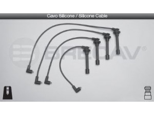 BRECAV 26.512 uždegimo laido komplektas 
 Kibirkšties / kaitinamasis uždegimas -> Uždegimo laidai/jungtys