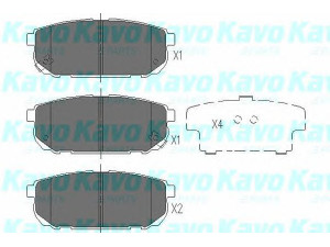 KAVO PARTS KBP-4015 stabdžių trinkelių rinkinys, diskinis stabdys 
 Techninės priežiūros dalys -> Papildomas remontas
089000, 583023ED00, 583023ED01