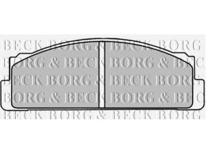 BORG & BECK BBP1310 stabdžių trinkelių rinkinys, diskinis stabdys 
 Techninės priežiūros dalys -> Papildomas remontas
0000000790605, 4174992, 4204050