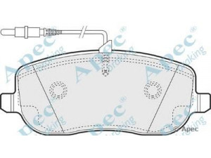 APEC braking PAD1224 stabdžių trinkelių rinkinys, diskinis stabdys 
 Techninės priežiūros dalys -> Papildomas remontas
425231, 425457, 77363956, 77364447