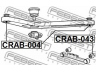 FEBEST CRAB-043 valdymo svirties/išilginių svirčių įvorė
52128864AA