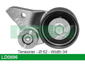 LUCAS ENGINE DRIVE LD0896 įtempiklio skriemulys, paskirstymo diržas
077109485C
