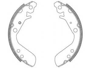 OPEN PARTS BSA2082.00 stabdžių trinkelių komplektas 
 Techninės priežiūros dalys -> Papildomas remontas
43053SAAE50, 43053SAAE51, 43153SAA004