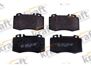 KRAFT AUTOMOTIVE 6001280 stabdžių trinkelių rinkinys, diskinis stabdys 
 Techninės priežiūros dalys -> Papildomas remontas
0034200520, 0034200820, 0034201820