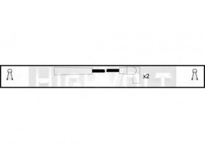 STANDARD OEF901 uždegimo laido komplektas 
 Kibirkšties / kaitinamasis uždegimas -> Uždegimo laidai/jungtys