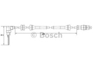 BOSCH 0 265 007 510 jutiklis, rato greitis 
 Elektros įranga -> Jutikliai
46846931