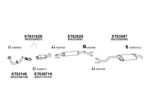 VENEPORTE 630015 išmetimo sistema 
 Išmetimo sistema -> Išmetimo sistema, visa