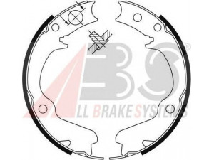 A.B.S. 9116 stabdžių trinkelių komplektas, stovėjimo stabdis 
 Stabdžių sistema -> Rankinis stabdys
26257-AA060, 26298-AA020, 26298-AA030