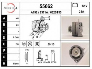 EAI 55662 kintamosios srovės generatorius