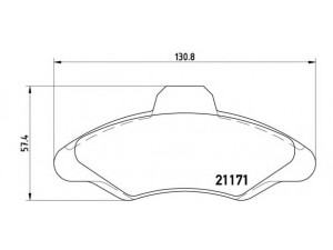 BREMBO P 24 029 stabdžių trinkelių rinkinys, diskinis stabdys 
 Techninės priežiūros dalys -> Papildomas remontas
1015598, 1048309, 1130751, 5025948