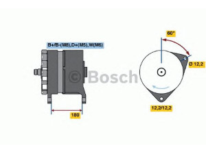 BOSCH 0 120 689 572 kintamosios srovės generatorius
1354776