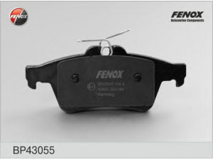 FENOX BP43055 stabdžių trinkelių rinkinys, diskinis stabdys 
 Techninės priežiūros dalys -> Papildomas remontas
044660D010, 044660D010000