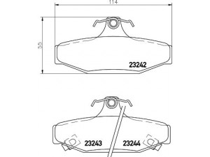 HELLA PAGID 8DB 355 009-571 stabdžių trinkelių rinkinys, diskinis stabdys 
 Techninės priežiūros dalys -> Papildomas remontas
4841305000, 48413050A0, 48413050A0
