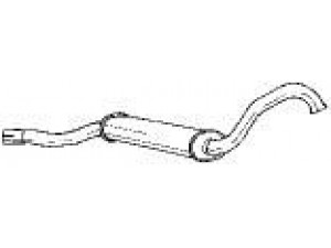 AKS DASIS SG10404 vidurinis duslintuvas