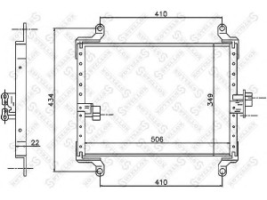 STELLOX 10-45559-SX kondensatorius, oro kondicionierius 
 Oro kondicionavimas -> Kondensatorius
1312857080, 13.128.570.80, 6455T3