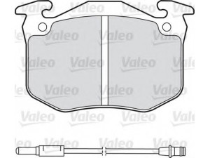 VALEO 598175 stabdžių trinkelių rinkinys, diskinis stabdys 
 Techninės priežiūros dalys -> Papildomas remontas
4250-21, 4250-23, 4250-25, 425021