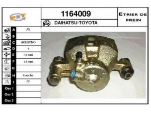SNRA 1164009 stabdžių apkaba 
 Stabdžių sistema -> Stabdžių matuoklis -> Stabdžių matuoklio montavimas
4775012250