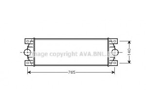 AVA QUALITY COOLING RTA4329 tarpinis suslėgto oro aušintuvas, kompresorius
5010382814