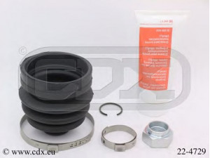 CDX 22-4729 gofruotoji membrana, kardaninis velenas 
 Ratų pavara -> Gofruotoji membrana