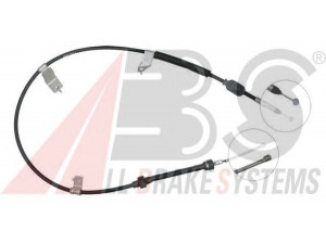 A.B.S. K13847 trosas, stovėjimo stabdys 
 Stabdžių sistema -> Valdymo svirtys/trosai
47560-S04-A02, 47560-SR4-A03, 47560S04A01