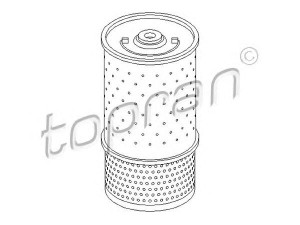 TOPRAN 400 991 alyvos filtras 
 Techninės priežiūros dalys -> Techninės priežiūros intervalai
601 180 01 09