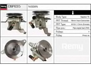 DELCO REMY DSP635 hidraulinis siurblys, vairo sistema 
 Vairavimas -> Vairo pavara/siurblys
49110-2F600