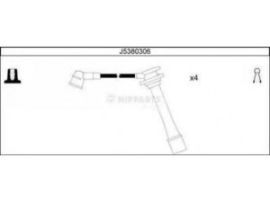 NIPPARTS J5380306 uždegimo laido komplektas 
 Kibirkšties / kaitinamasis uždegimas -> Uždegimo laidai/jungtys
0K30E-18-140, 0K30F-18-140, 0K30F-18140