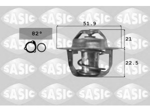 SASIC 9000236 termostatas, aušinimo skystis 
 Aušinimo sistema -> Termostatas/tarpiklis -> Thermostat
41915171, 8ABB15171, 8AG415171