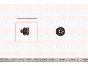 FAI AutoParts T6422 kreipiantysis skriemulys, paskirstymo diržas