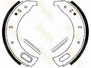 Brake ENGINEERING SH2107 stabdžių trinkelių komplektas 
 Techninės priežiūros dalys -> Papildomas remontas
GBS729, 7797112118, GBS729, GBS729