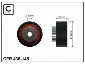 CAFFARO 436-145 kreipiantysis skriemulys, paskirstymo diržas 
 Diržinė pavara -> Paskirstymo diržas/komplektas -> Laisvasis/kreipiamasis skriemulys
0829.C4, 829.C4, 9652148780, 9655253580