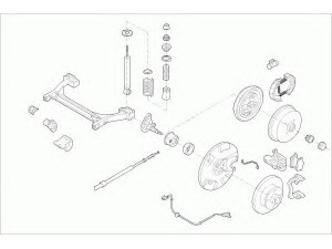 LEMFÖRDER VW-GOLF-RL004 vairavimo mechanizmas; rato pakaba 
 Ašies montavimas/vairavimo mechanizmas/ratai -> Prekių paieška pagal schemą
