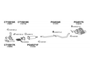 VENEPORTE 450786 išmetimo sistema 
 Išmetimo sistema -> Išmetimo sistema, visa
