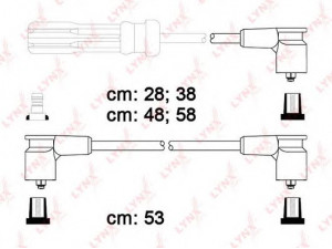 LYNXauto SPC7813 uždegimo laido komplektas 
 Kibirkšties / kaitinamasis uždegimas -> Uždegimo laidai/jungtys
2714830, 35312776