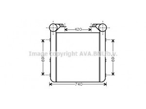 AVA QUALITY COOLING RE4077 tarpinis suslėgto oro aušintuvas, kompresorius
5010230487