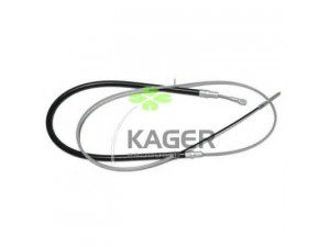 KAGER 19-0472 trosas, stovėjimo stabdys 
 Stabdžių sistema -> Valdymo svirtys/trosai
34411154244
